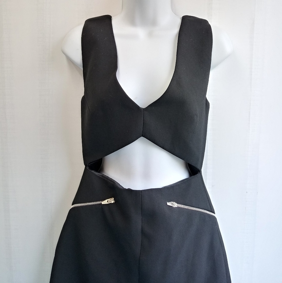 Zara Studio Cut-Off Dress Size S - Picture 4 of 16